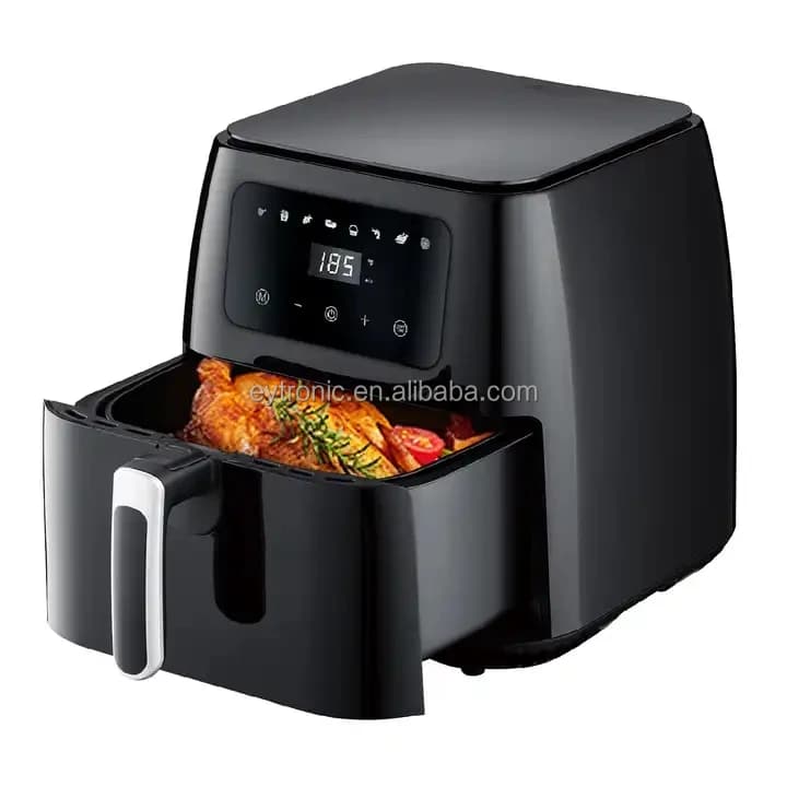 New Model 2026 Multifunction, New Arrival Stainless Steel Air Fryer 6.5L 7L 8L, Air Fryer Instant Vortex Plus with High Power XL