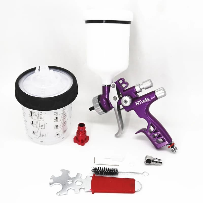 1.3MM spray gun LVLP spray gun air spray gun for auto paint spray guns spray gun for air paint gun for paint with mixing tank