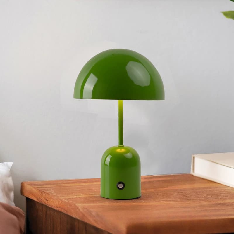 Lampada da tavolo con interruttore tattile Camera da letto USB Luci d'atmosfera da tavolo Comodino interno Protezione per gli occhi Luce notturna regalo creativa a led