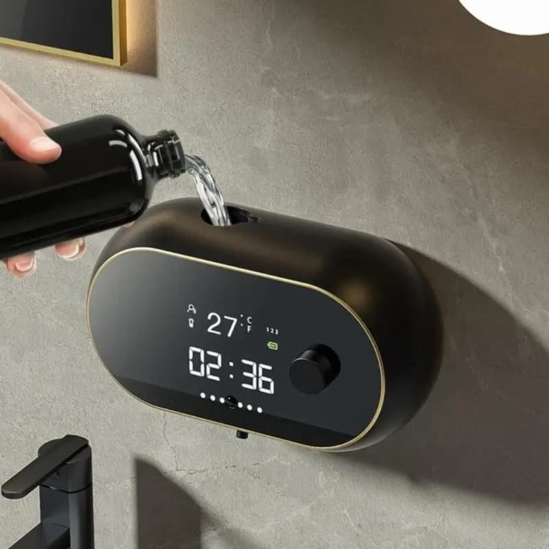 Dispenser di sapone liquido in schiuma Dispenser automatici a induzione a infrarossi Forniture per forniture per il lavaggio delle mani del dormitorio del bagno