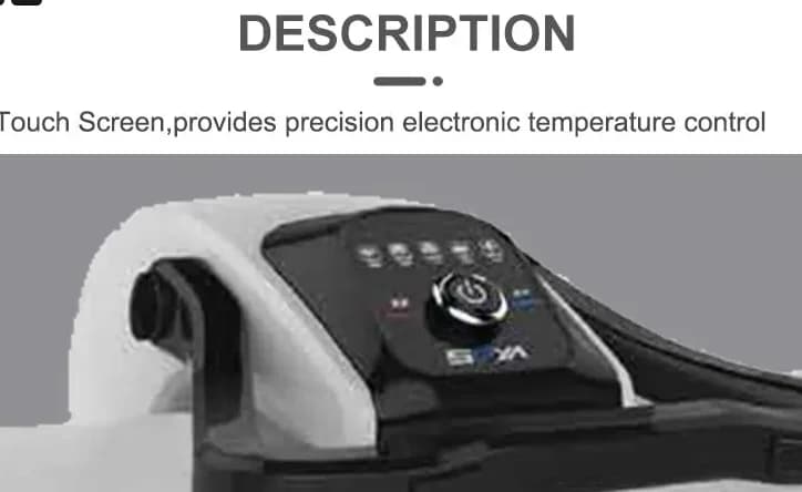 Ferro da stiro a vapore RS-8810A Vendita calda 2200W Tessuto digitale Pressa a vapore Ferro da tavolo Abbigliamento Ferro da stiro a vapore per indumenti