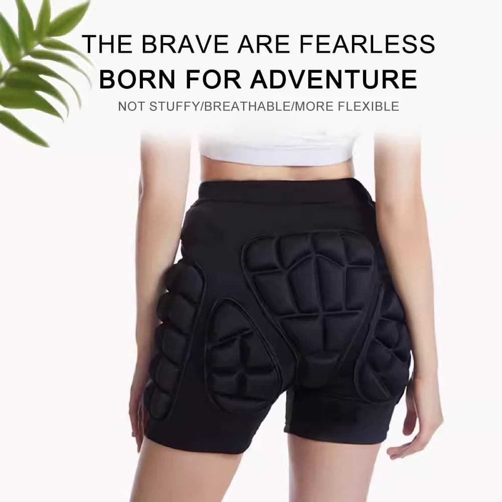 Pantaloncini imbottiti protettivi 3D Traspiranti Pattinaggio invernale Protettivo Hip Pad Pantaloni corti EVA Sci Pattinaggio su ghiaccio Attrezzatura da snowboard a rotelle