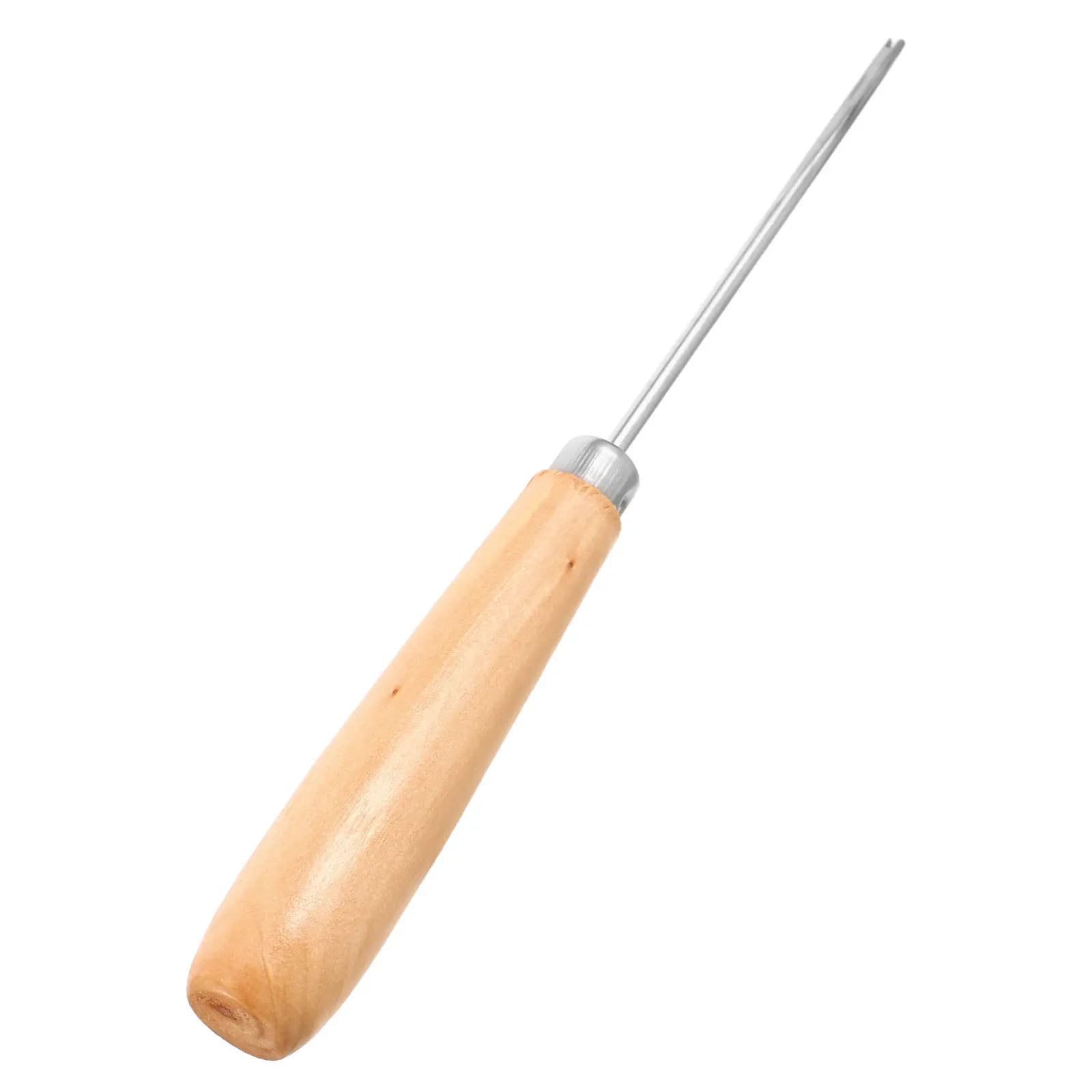 Cotton Stuffing Tool Wooden Handle Crochet Needle for DIY Doll Filling and Craft Making Accessories