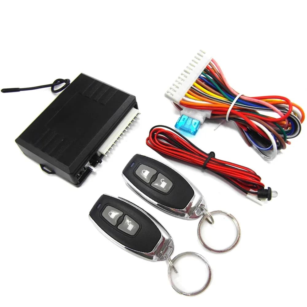 NUOVO sistema di accesso senza chiave universale sistemi di allarme per auto dispositivo kit di controllo remoto automatico serratura della porta chiusura e sblocco centrali del veicolo