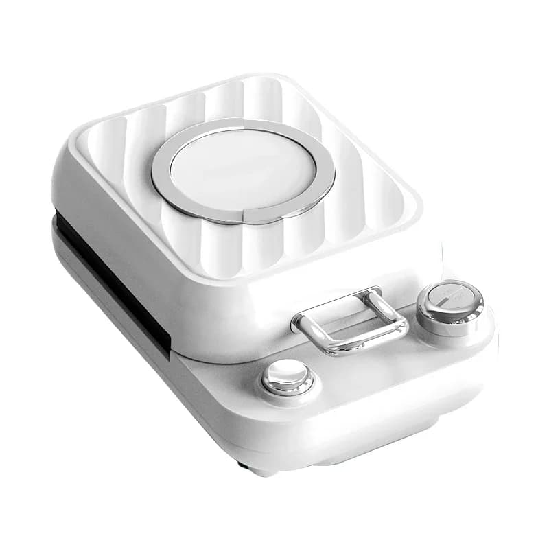 New 220V/650Wlectric House Breakfast Makers Pizza Frittata Mini Sandwich Waffle Pan GLG-S01 3 Marce Coo Adjustable