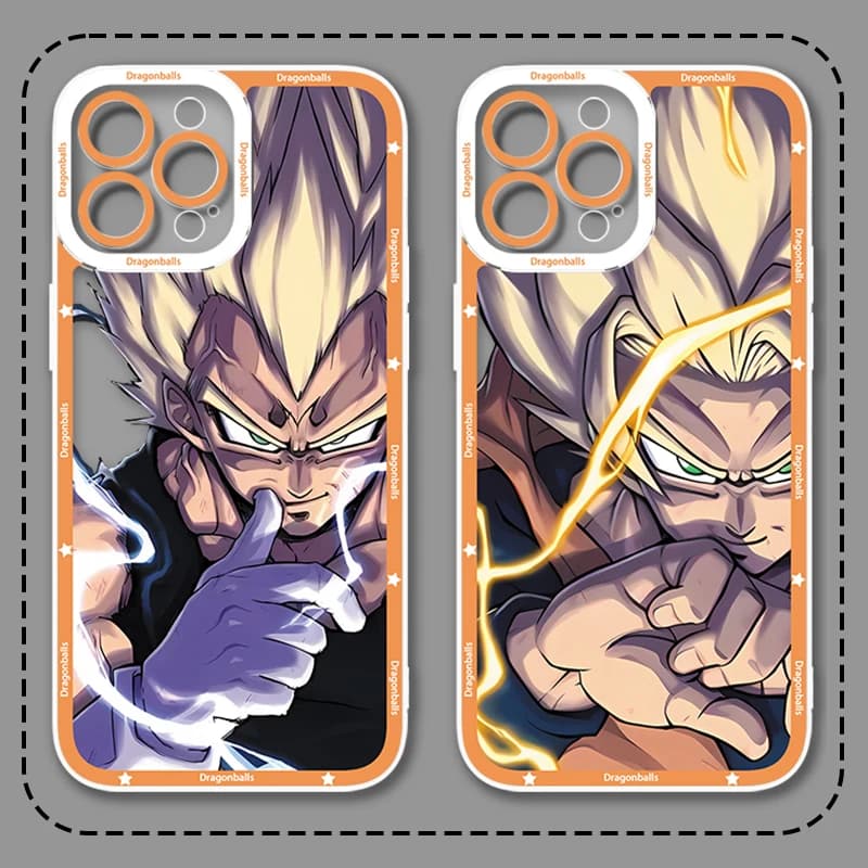 Cover per telefono con design anime Dragon Ball, effetto flash, per Samsung Galaxy S26 Ultra S25 Edge S24 S23 S22 S21 FE Plus A57 A37 A07 A17 5G