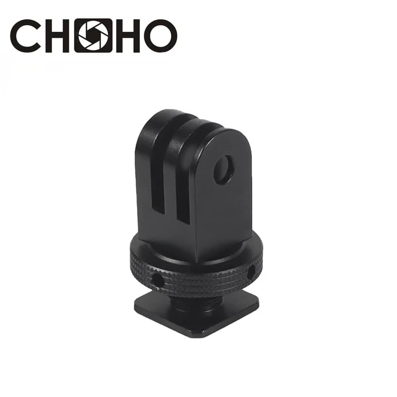 Per Gopro Accessori CNC Montaggio In Alluminio In Lega 1/4 Adattatore Treppiede Scarpa Fredda Per GoPro Hero DJI OSMO Action5pro Fotocamera Insta360 X5