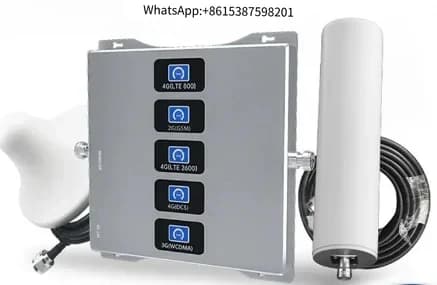 Antenna WiFi 2G 3G 4G 5G LTE GSM per Esterni, Ripetitore di Segnale per Telefoni Cellulari, Amplificatore di Rete Mobile, Booster di Segnale BB