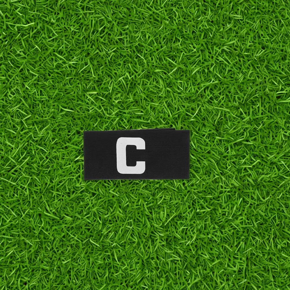 2 Pezzi Fascia Elastica da Capitano Regolabile per Calcio, Basket, Braccialetto Decorativo per Leader di Squadra
