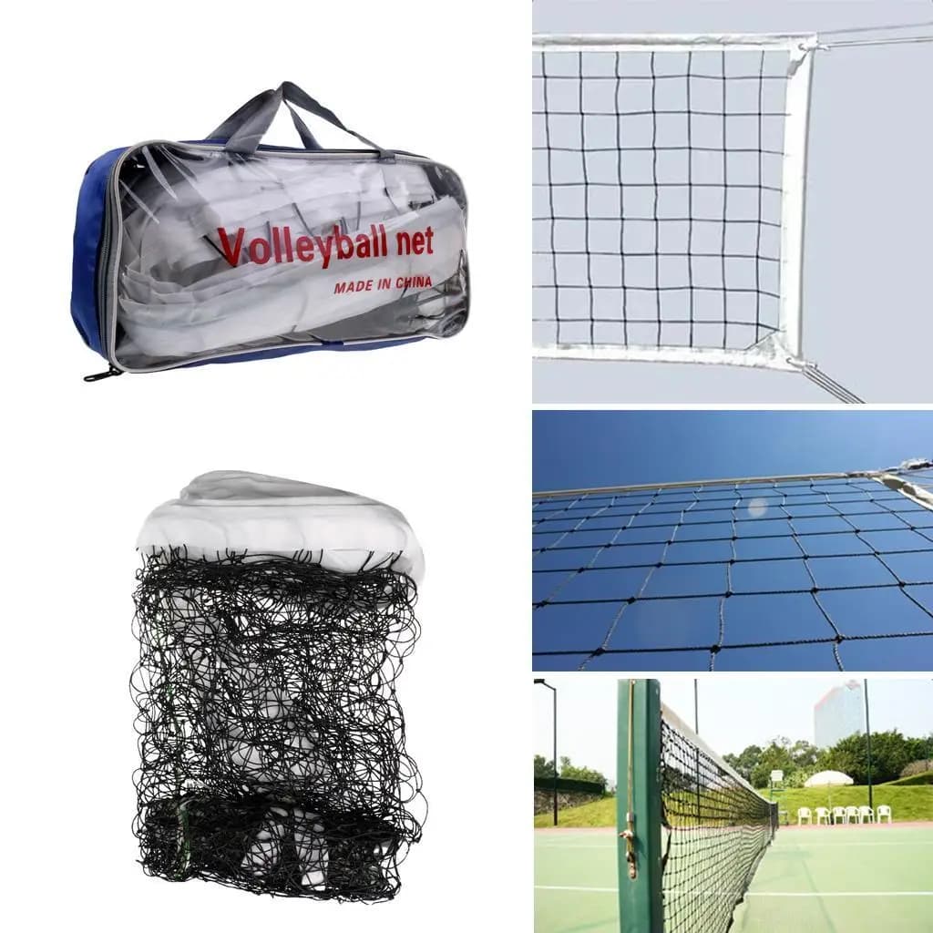 Durable Volleyball Network of Official Sizes in Polypropylene, Sports Network for Beach Volley Training