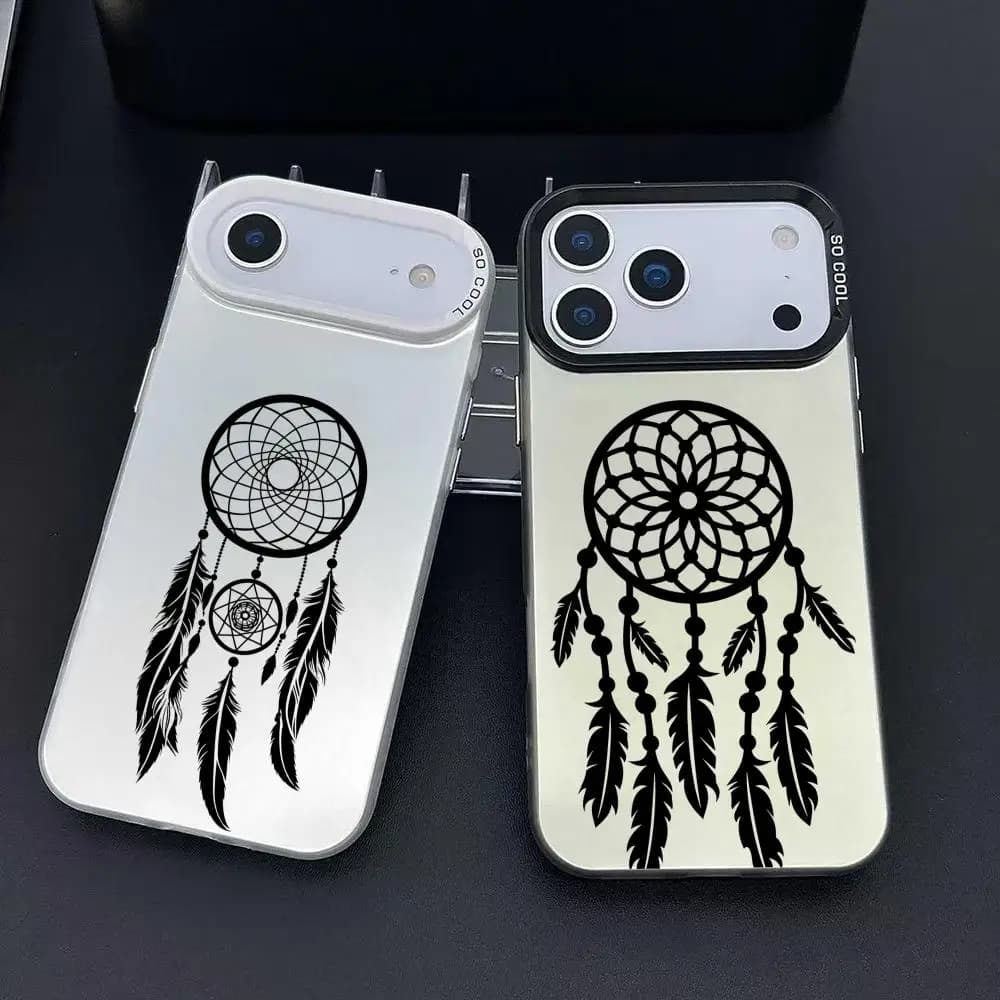 Classic Movie D-Dreamcatcher Phone Case For IPhone 17 16 15 14 13 12 11 Pro Max Air Colorful Matte Laser Aurora Phone Case