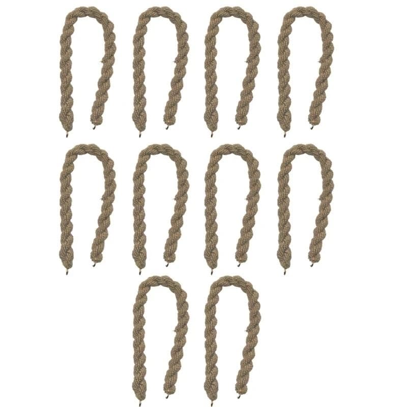 10 pieces tactical leggings elastic rope for pants leg strap elastic cycling boots for outdoor sports and military use