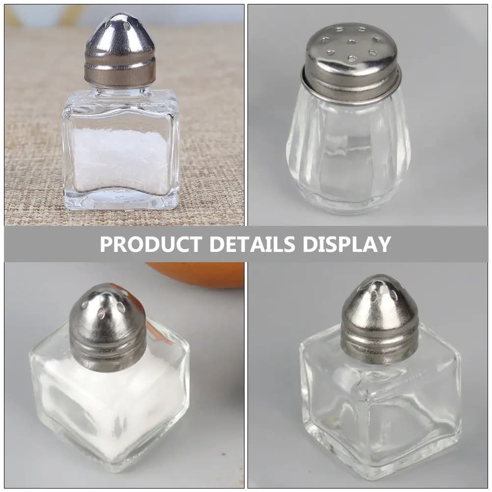 10Pcs Portable Seasoning Storage Box Premium Spice Jar Set Kitchen Condiment Container Space Saving