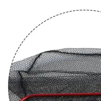 Aluminum Alloy Fishing Net Folding Landing Net Aluminum Alloy Hoop Faster Sinking Reduces Tangles Fishing Trips