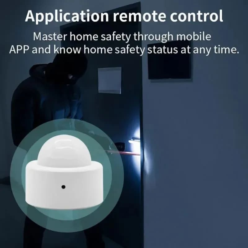Sensore Intelligente Umano 2 in 1 TuyaZigbee, Rilevatore di Luce BrightLux e PIR, Rilevatore Intelligente