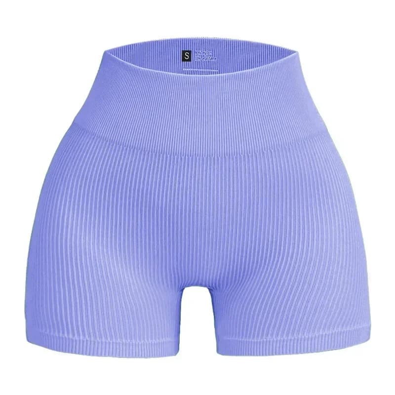 Women's slim shorts Seamless elastic shorts Waist High Lifting hips Fitness fashion tights Gym workout Yoga shorts for cycling