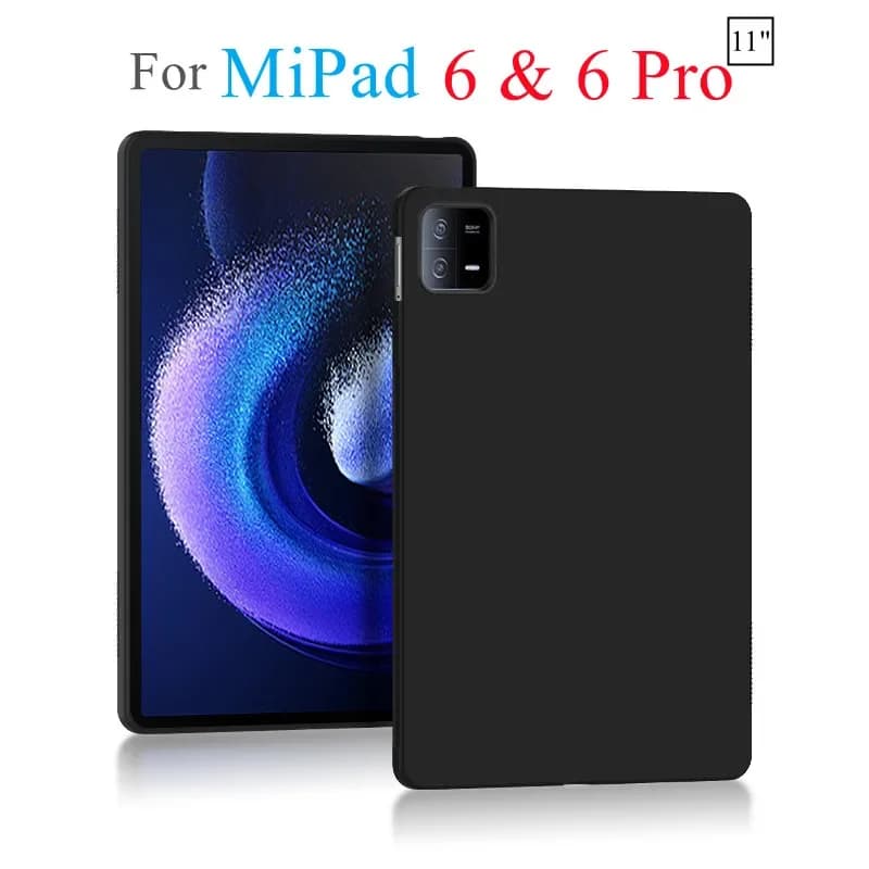 Per Funda Xiaomi Pad 6 custodia per mi pad 6 Pro custodia per Tablet Cover posteriore flessibile per Xiaomi Pad 6 Pro 11 pollici Cover in Silicone