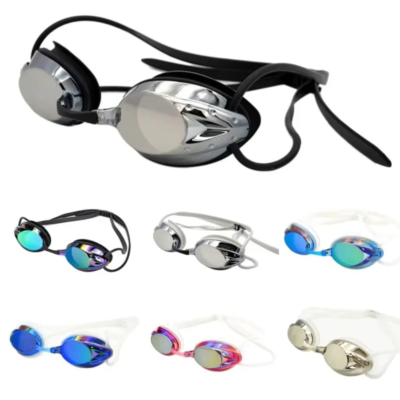 Swimming Goggles Men Women High Definition Waterproof Anti-fog Electroplated Lens Glasses Adult Competition Eyewear Accessories