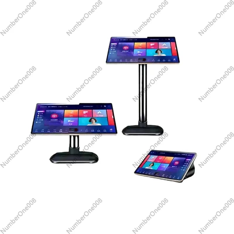 16 Lingue, Nuovo Pacchetto Audio KTV per Casa, Set Completo di Karaoke Domestico con Schermo Touch e Macchina All-in-One per Ordinare i Brani
