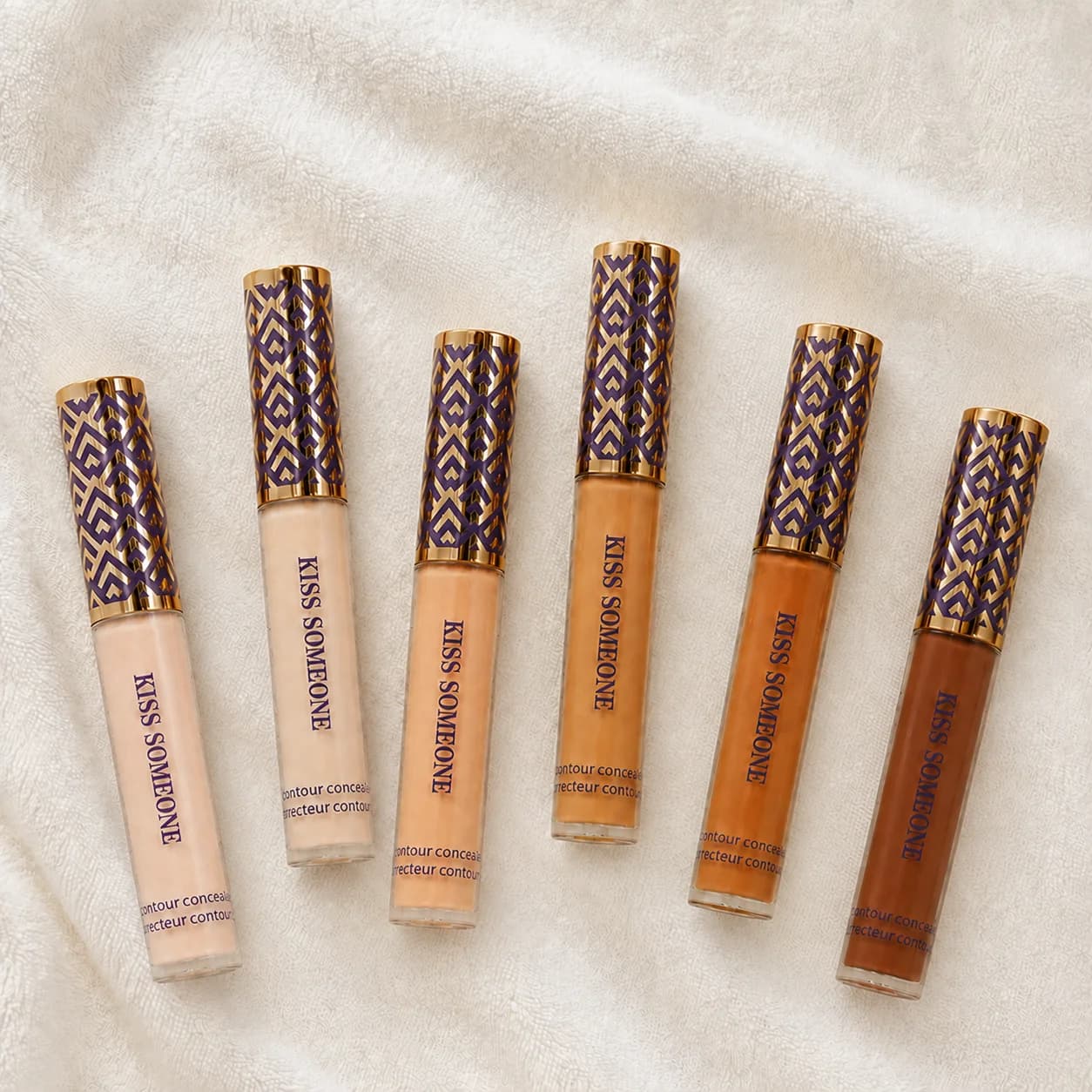 Concealer 3pcs/1set – Full-Coverage, Matte Finish for Under Eye, Dark Circles, Fine Lines, Redness & Discoloration, Longwear