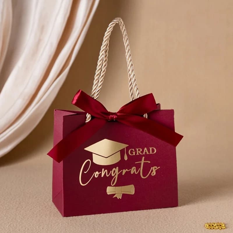 Scatola Regalo a Forma di Cappello da Dottore, Confezione per Caramelle e Cioccolatini, Ideale per Lauree e Feste