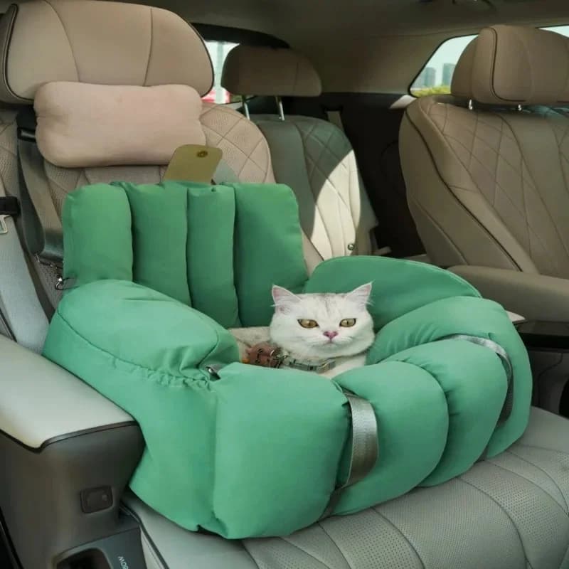 Secure Pet Travel with Dog Car Seat Car Safety for Puppy Cat- Portable Carrier DurableCarriers