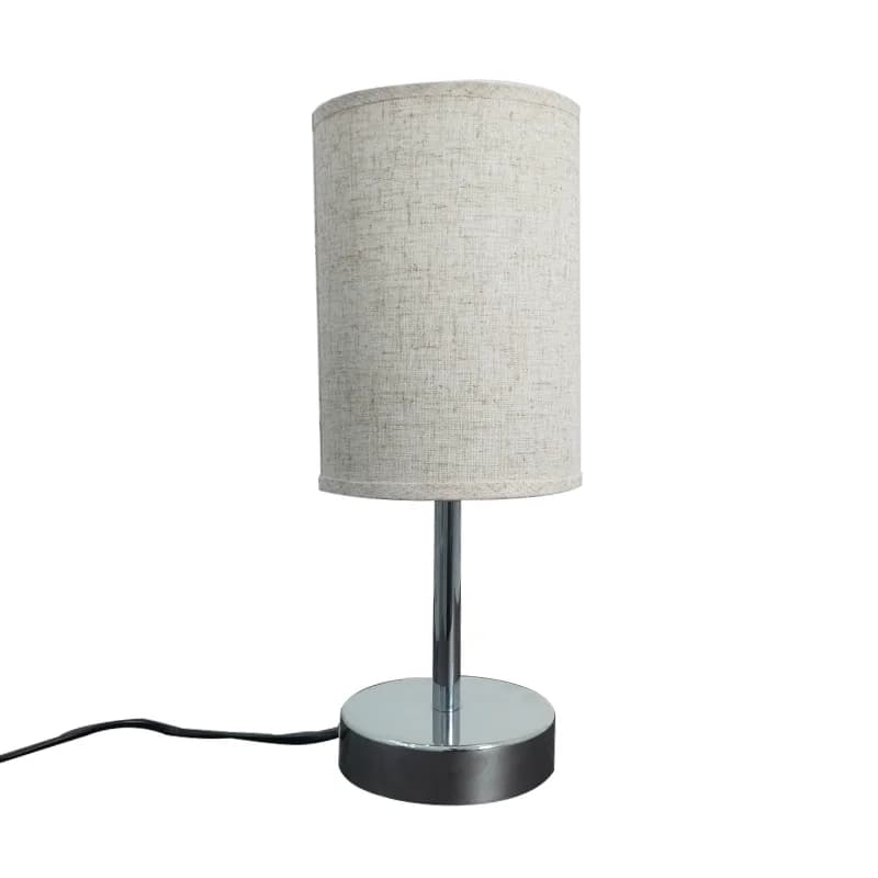 Lampada da Tavolo Cilindrica a LED con Controllo Touch per Camera da Letto, Illuminazione Interna, Vendita all'Ingrosso