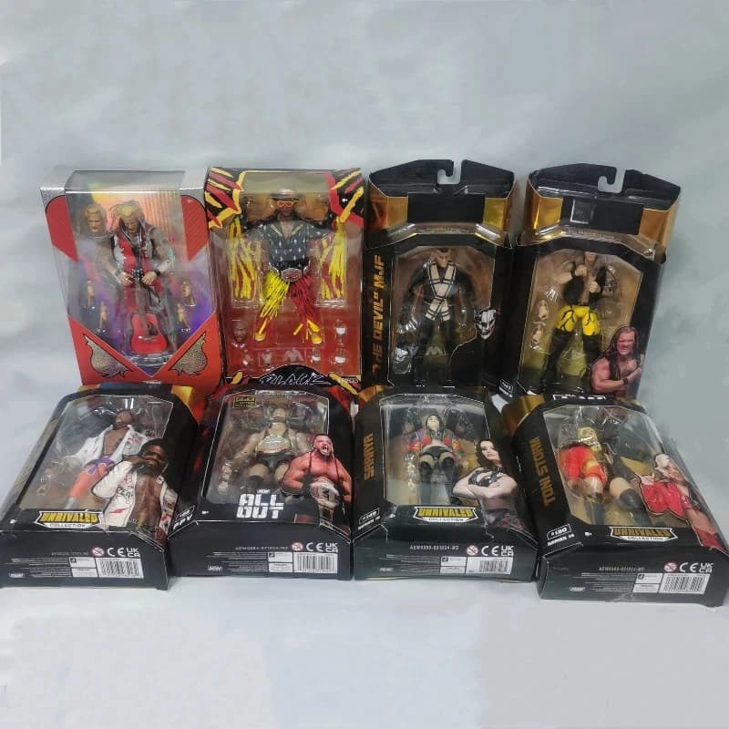 Action Figure da Wrestling Replica Bestseller, 7 Pollici, Articolata, Confezionata, Serie Unrivaled Collection per Collezionisti Esperti