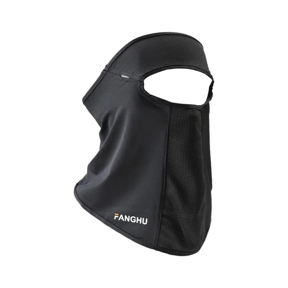 Breathable Solid Color Ice Silk Mask UV Protection Sunscreen Face Cover Face Scarves Elastic Face Gini Mask Cycling