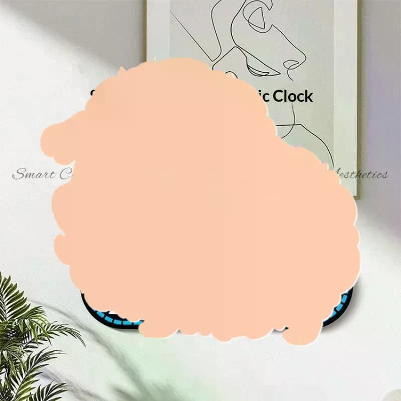 Wall Clock Large LED Digital With Dual Alarm Temperature Display For Home Office Bedroom Decor