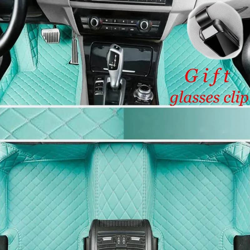 Per Audi Q2, Q2 Quattro 2018-2025 Tappetini per auto Tappeti impermeabili personalizzati per tutte le stagioni Copri guida a sinistra/destra