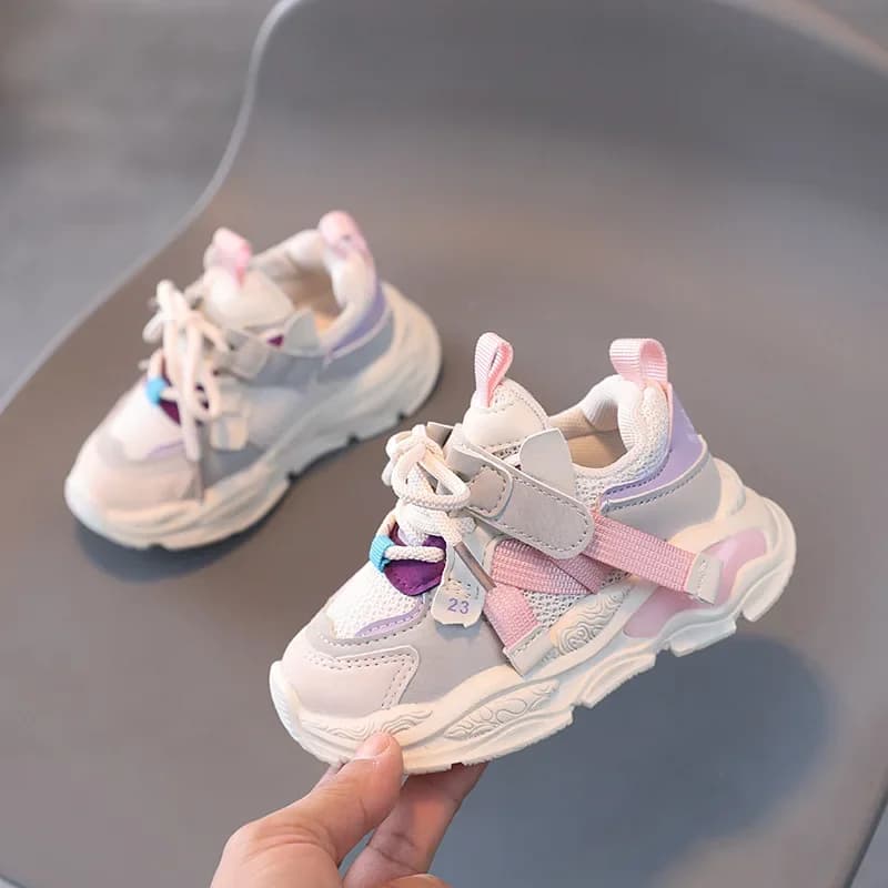 Nuove scarpe da tennis per ragazze, scarpe da ginnastica antiscivolo, traspiranti, scarpe casual, scarpe da corsa per bambini, scarpe casual per ragazzi e ragazze, scarpe da scuola
