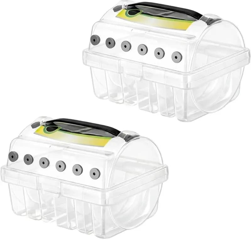 ABUE - Scatola Porta Lenza Multifunzionale, Contenitore Portatile per Attrezzatura da Pesca