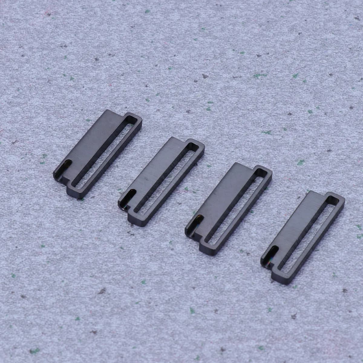 4Pcs Stainless Steel Watch Band Adapter Connector Replacement for Smart Watch 20Mm Band Compatible Stainless Steel