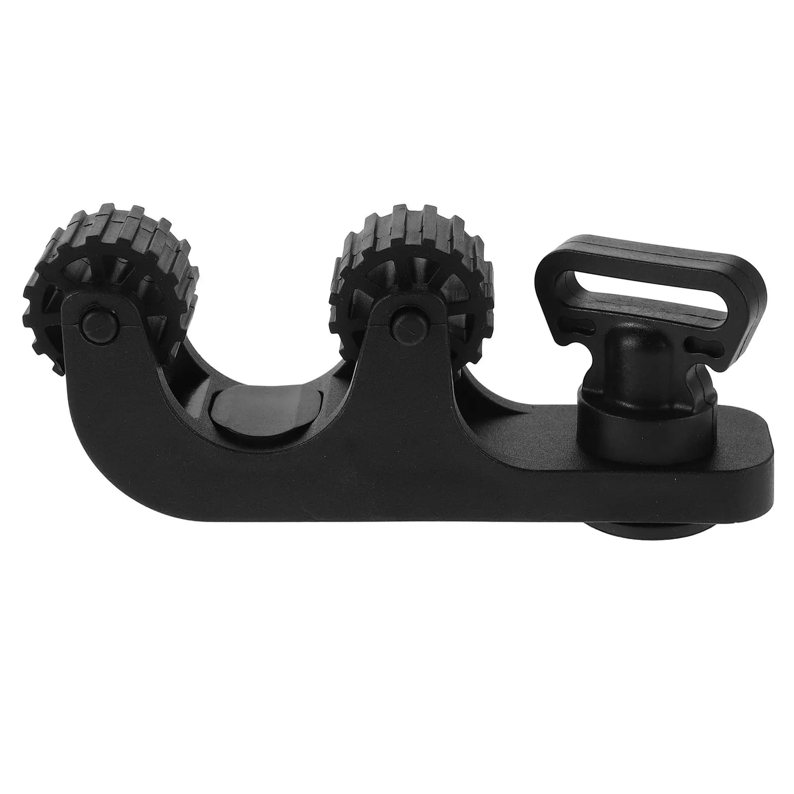 Supporto per Pagaia da Kayak con Montaggio su Binario per Kayak da Pesca, Barche Gonfiabili, Canoe con Portacanna da Pesca Integrato, Robusto Binario in Plastica