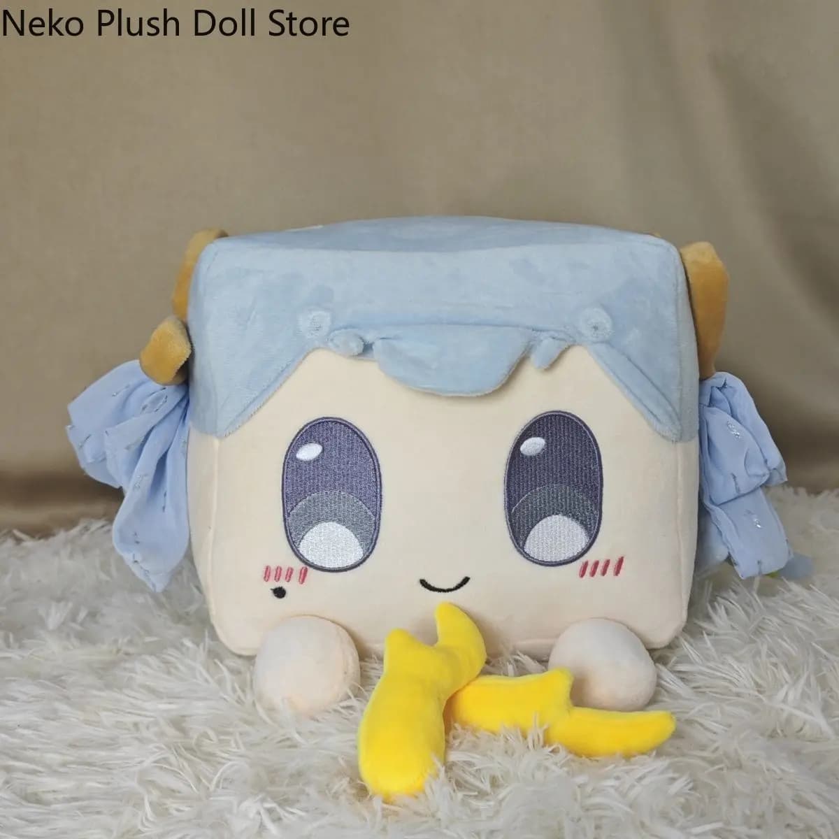 Wuthering Waves Jinhsi Caleb Anime Cosplay Stuffed Soft Throw Pillow Sofa Back Cushion Gift 24cm detachable dragon horn