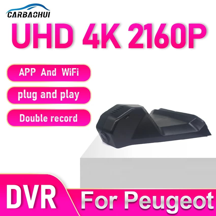 Dashcam per Peugeot 5008 GT II SUV 3008 2018-2023 per DS7 Crossback 2018-2019 per Citroen C5 hybrid 2019-2023 Car DVR Dash Cam