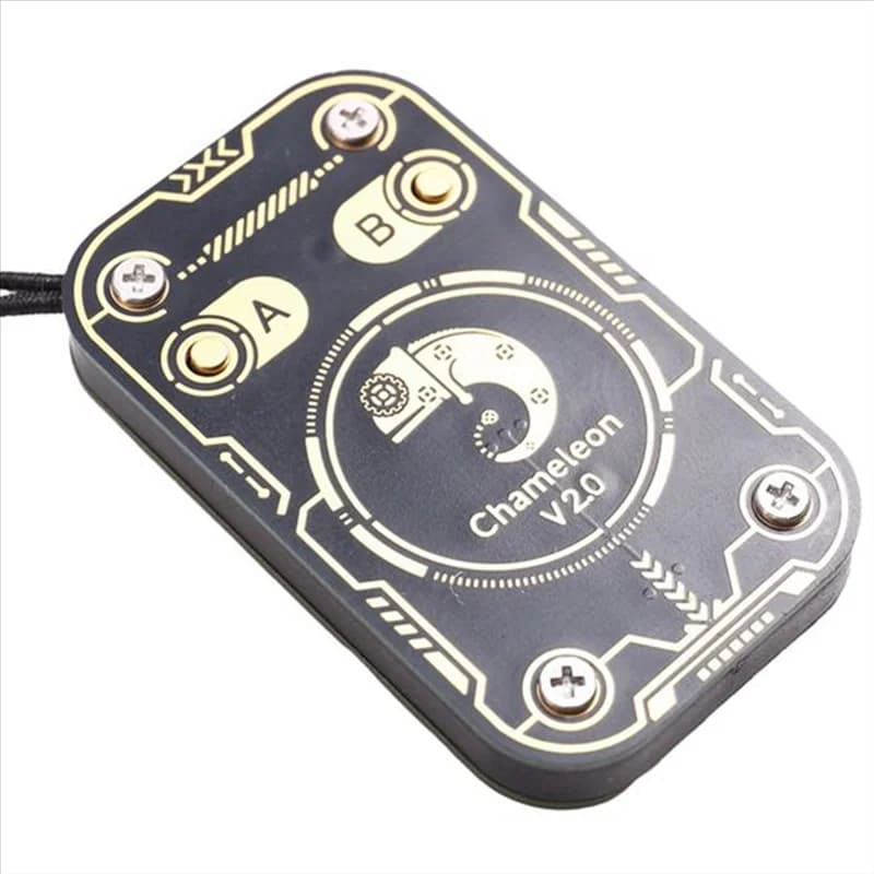 B29C-Chameleon Ultra V2.0 Lettore di chip intelligente RFID Duplicatore NFC + 4XCUID 3XUID Portachiavi 125Khz 13,56Mhz Lettore RFID di decodifica scheda