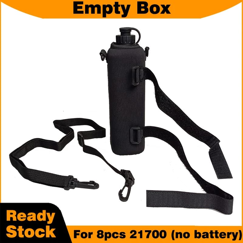 Empty Battery Box & BMS & portable bag for Daiwa fishing reel rechargeable battery pack support DIY 8pcs 21700 4S pack