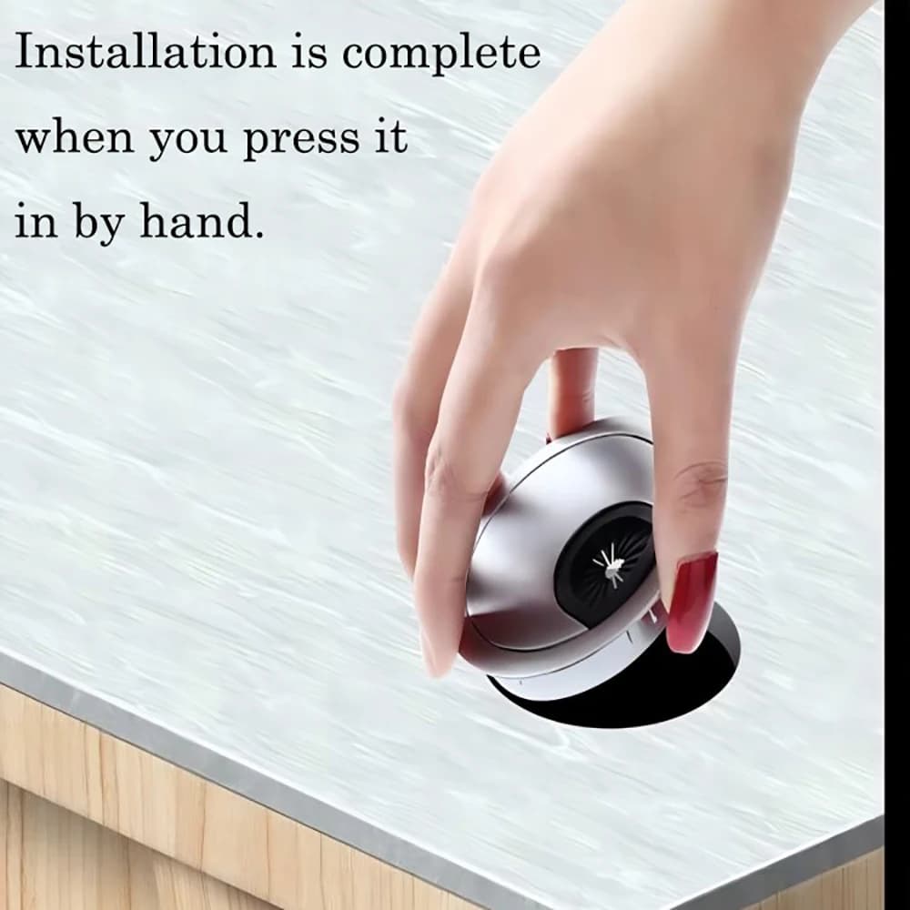 50/53/60/80mm Desk Cable Grommet Computer Wire Hole Cover Decorative Furniture Cable Management Through-Hole Organizer