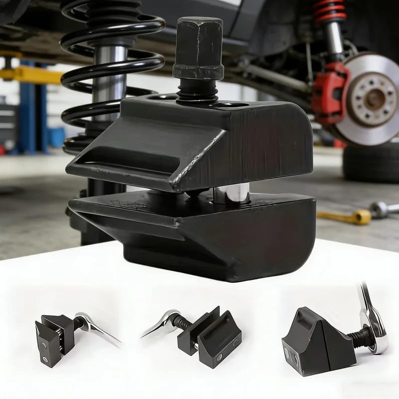 Set da 1/2 Pezzi di Separatore per Ammortizzatori Rinforzato, Attrezzo Separatore Forcella per Auto, Smontaggio e Montaggio Giunto Sferico Braccio Inferiore Ammortizzatore, Separatore Specializzato per Ammortizzatori, Essenziale per Riparazioni Auto