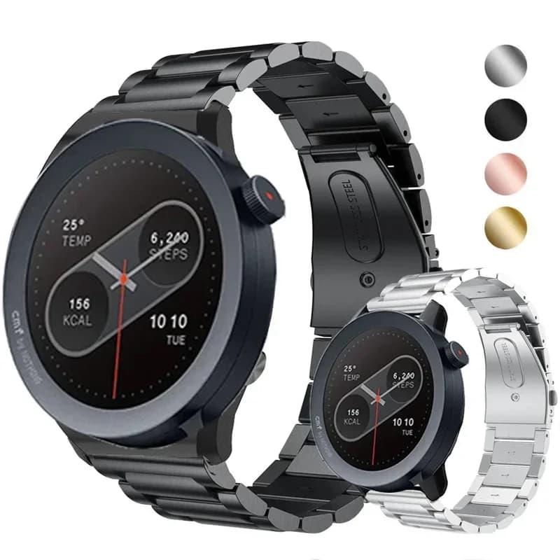 CMF Pro Watch Strap 2 Smartwatch Stainless Steel Strap for Nothing Watch Pro Metal Strap Correa