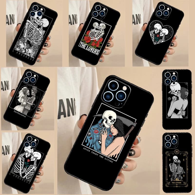 Custodia per carte dei Tarocchi The Lovers VI per Oppo A5 Pro A15 A17 A57 A77 A18 A38 A58 A78 A98 A94 A74 A54 A16 A76 A96 A40 A60 A80