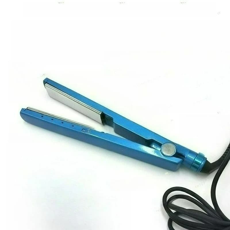 Suitable for Portable Wide and Narrow Edition Blue Hair Straightener