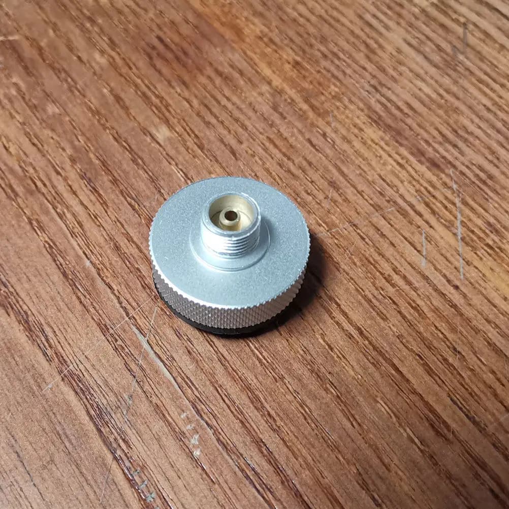 1Pcs Stove Connector Head Split Type Flat Tank Conversion Adapter Outdoor Camping Gas Bottle Transfer Nozzle Leak Proof