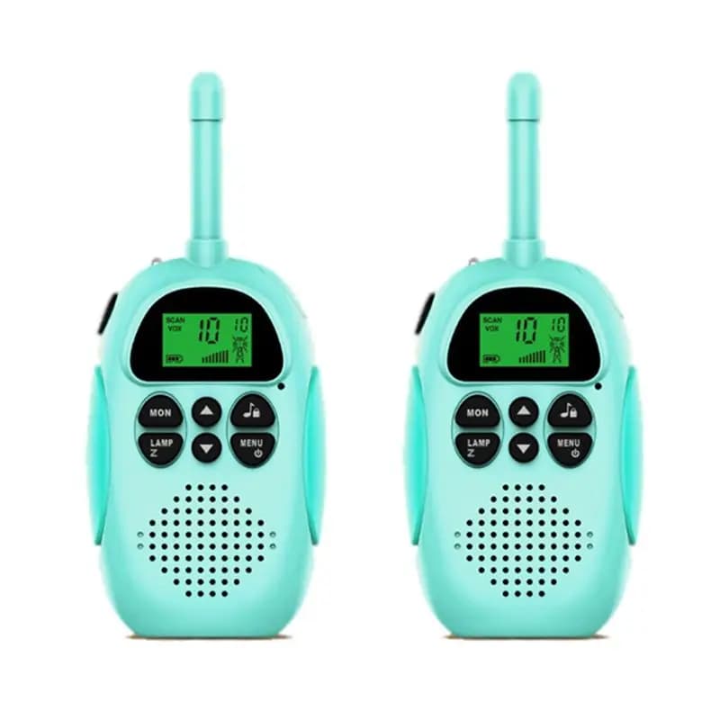 CYGJ-1 Coppia di Walkie-Talkie Wireless per Bambini, Interattivi con Portata di Trasmissione di 3KM