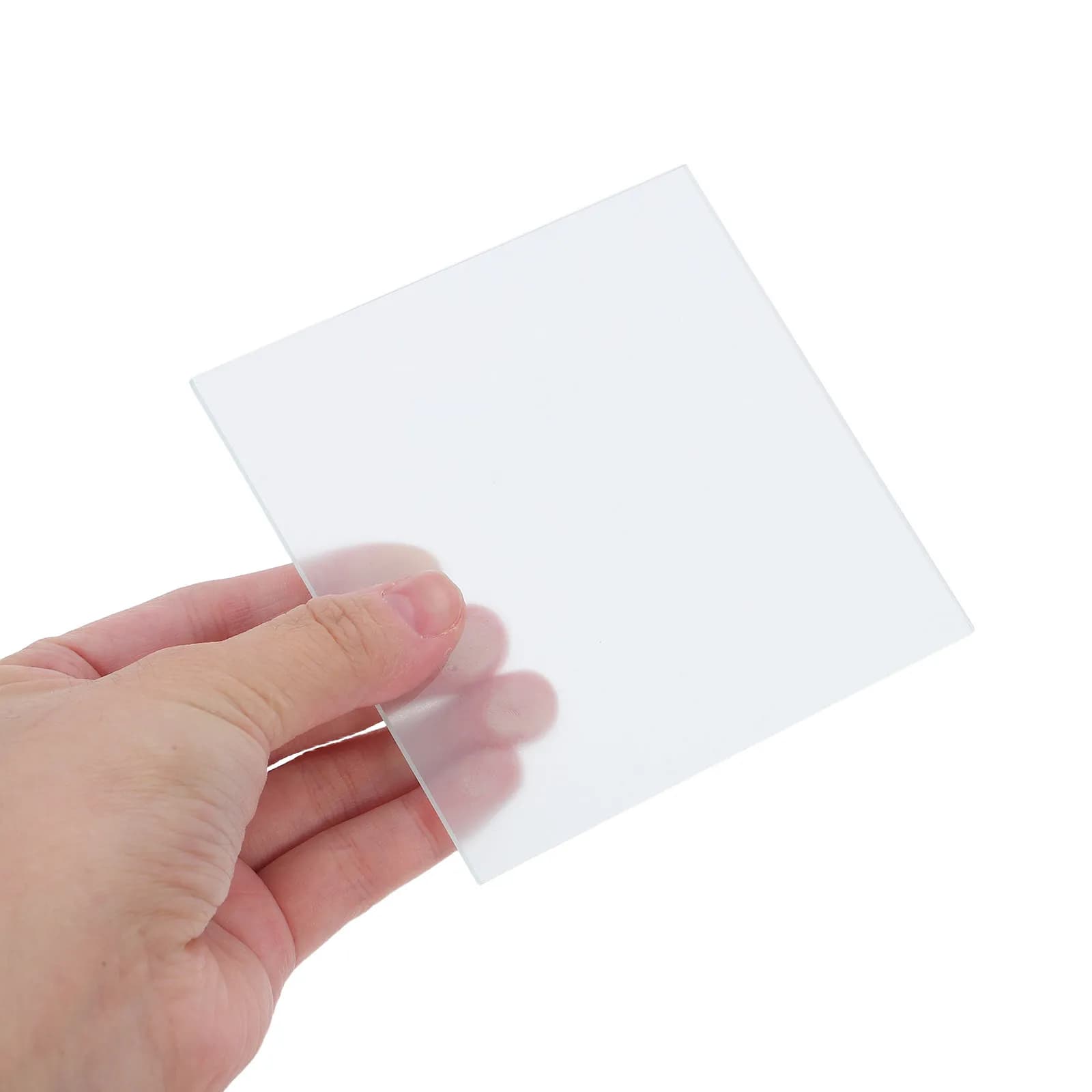 1Set Glass Muller Slab Mineral Pigment Grinding Plate 4x4 3x2 Oil Acrylic Painting Grinding Tool Artist Studio Paint Preparation