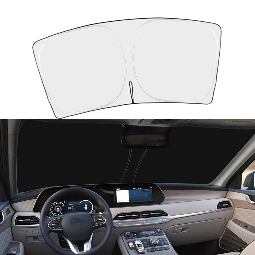 Parabrezza anteriore Parasole Per Hyundai Palisade 2020 2021 2022 2023 2024 Pieghevole Auto Protezione UV Accessori Per Lo Styling