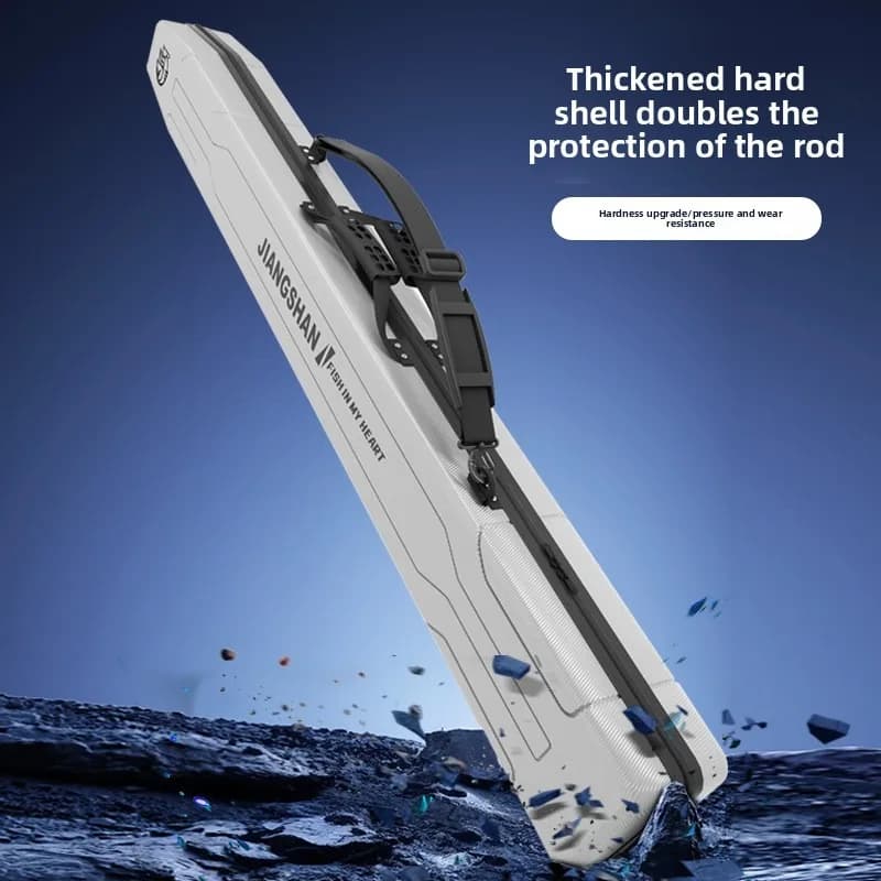 Hard Shell Waterproof Fishing Rod Bag Multifunctional Lightweight Handheld Tackle Gear Bag Umbrella Bag Fishing Bags Fising Box