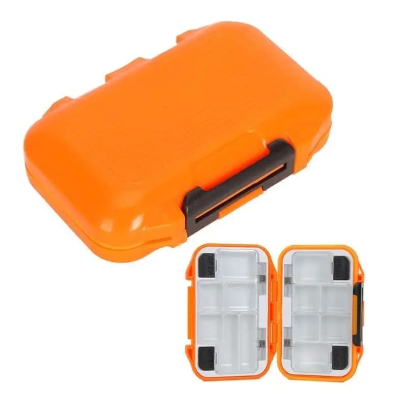 652F Fishing Lures Box Tackle Case Organizers Double Sided Lures Hook Organizers